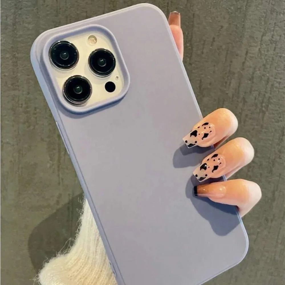 ⚠️Clearance iPhone 14/Pro/Pro Max Solid Lilac Purple Phone Case